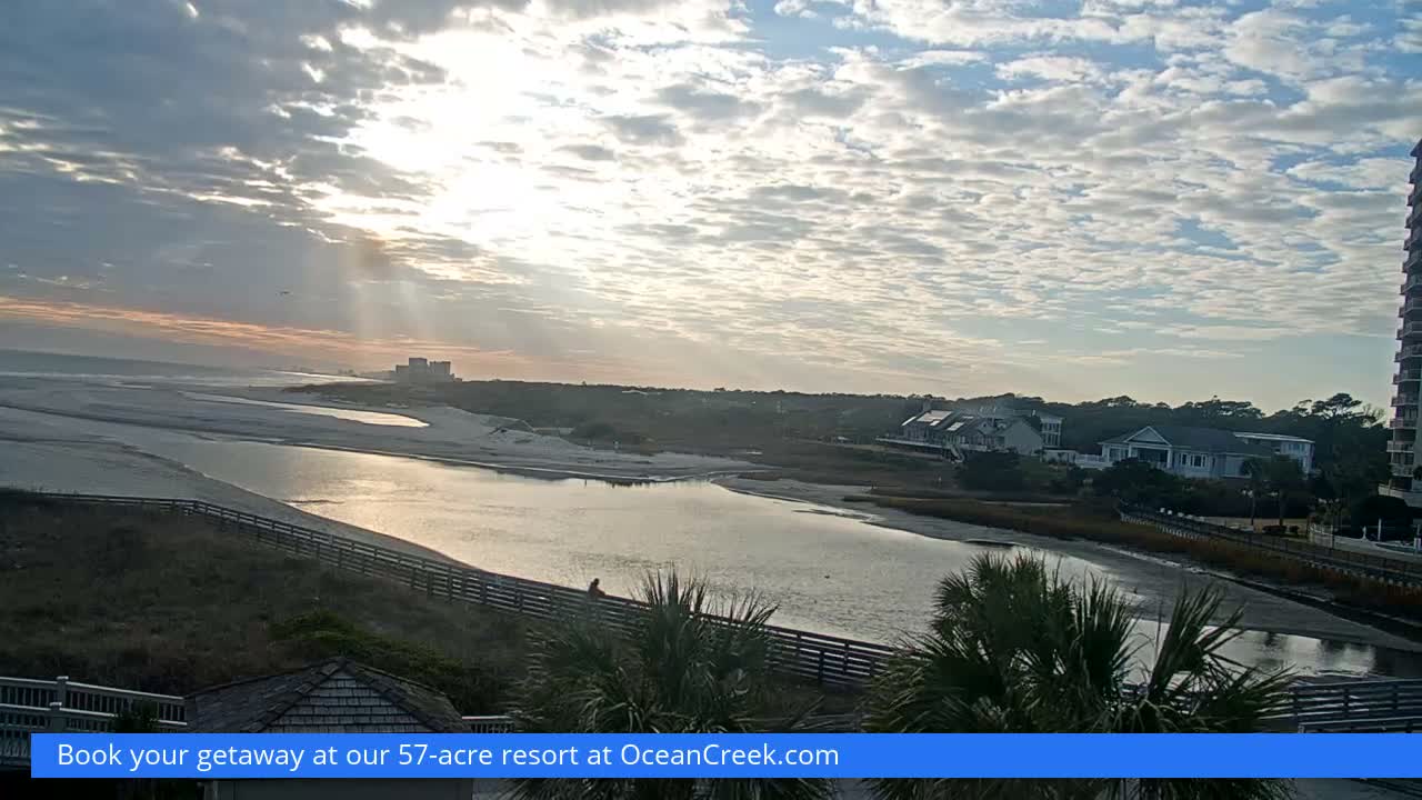 North Myrtle Beach Plage & Creek Live Cam - North Myrtle Beach, Horry, South Carolina, USA