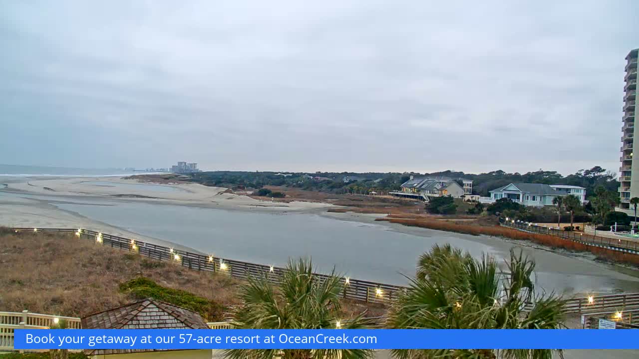 North Myrtle Beach Plage & Creek Live Cam - North Myrtle Beach, Horry, South Carolina, USA