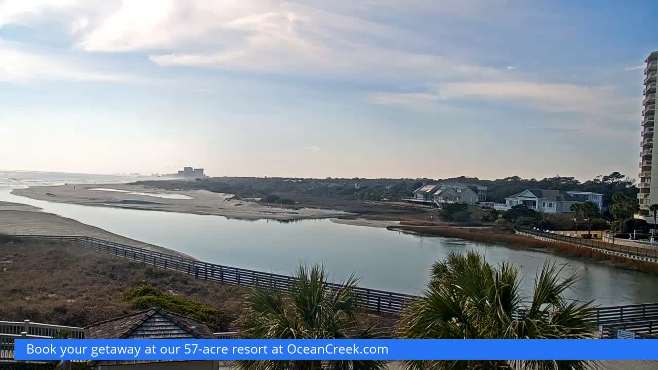 North Myrtle Beach Plage & Creek Live Cam - North Myrtle Beach, Horry, South Carolina, USA