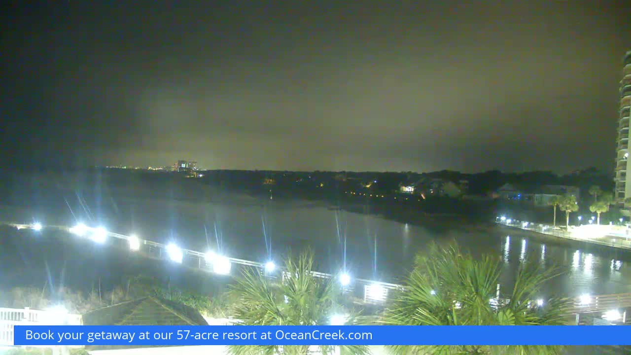 North Myrtle Beach Plage & Creek Live Cam - North Myrtle Beach, Horry, South Carolina, USA
