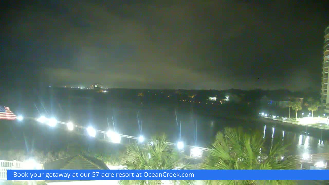 North Myrtle Beach Plage & Creek Live Cam - North Myrtle Beach, Horry, South Carolina, USA