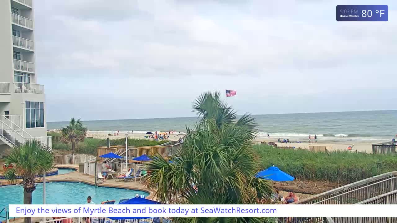 Myrtle Beach Plage East End Live Cam - Myrtle Beach, Horry, South Carolina, USA