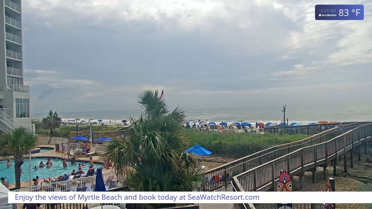 Myrtle Beach Plage East End Live Cam - Myrtle Beach, Horry, South Carolina, USA