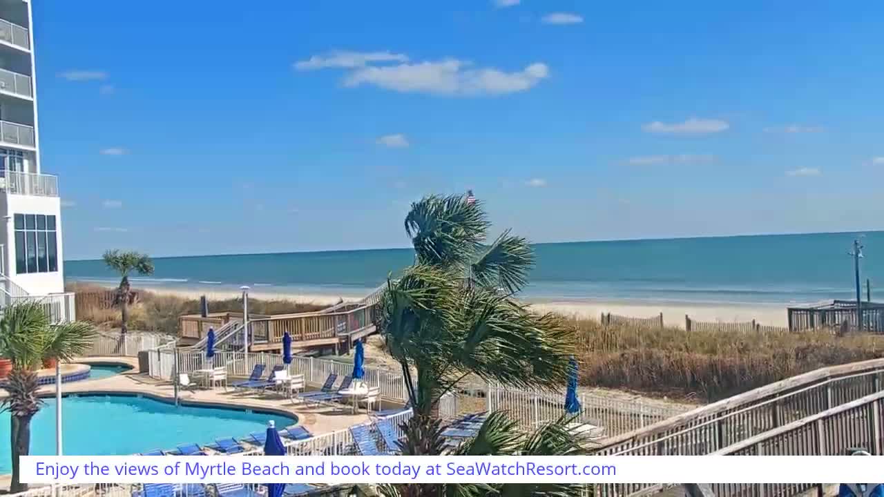 Myrtle Beach Plage East End Live Cam - Myrtle Beach, Horry, South Carolina, USA