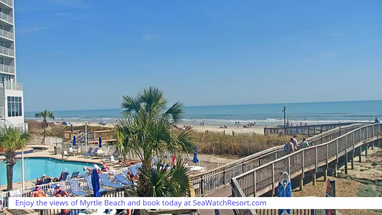 Myrtle Beach Plage East End Live Cam - Myrtle Beach, Horry, South Carolina, USA