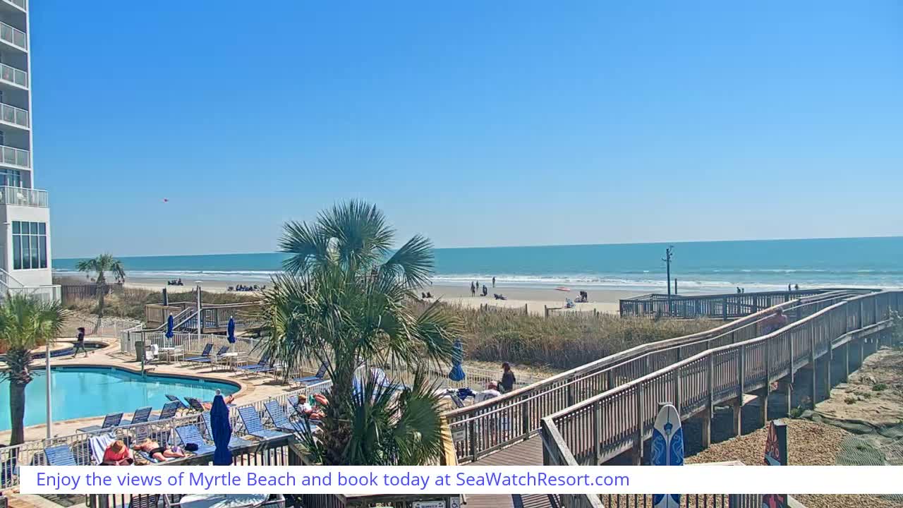Myrtle Beach Plage East End Live Cam - Myrtle Beach, Horry, South Carolina, USA