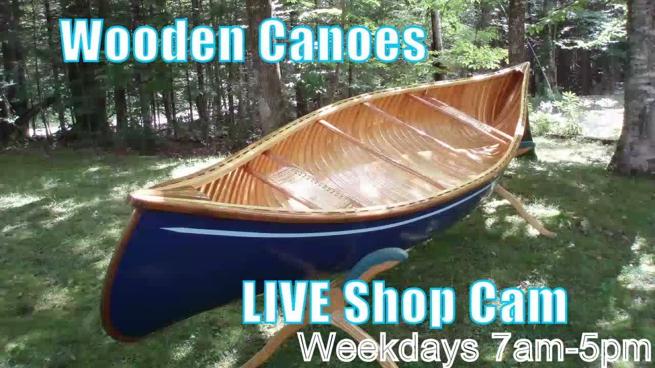 Maine, Northwood Canoe Company Shop & Yard Live Cam - Atkinson, Piscataquis, Maine, USA