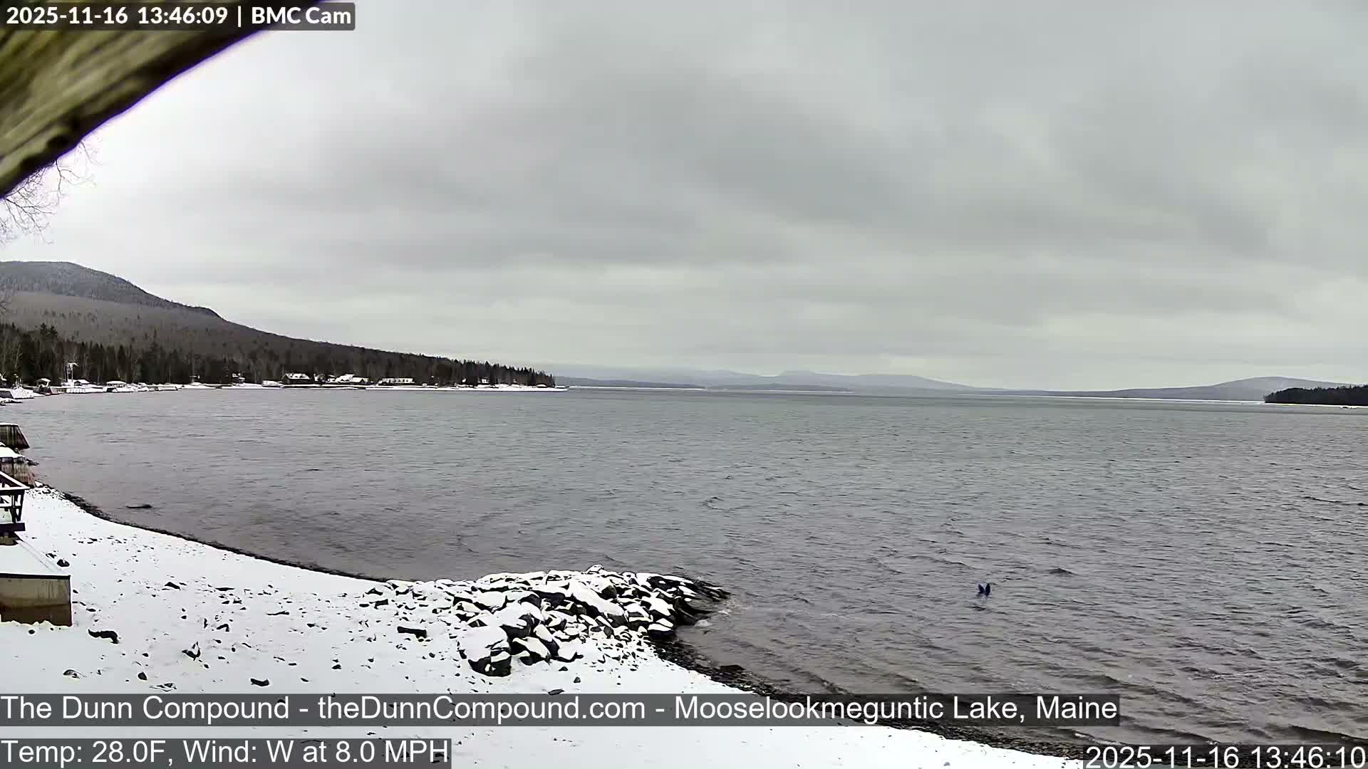 Rangeley, Mooselookmeguntic Lake Live Cam - Mooselookmeguntic, Rangeley, Franklin, Maine, USA