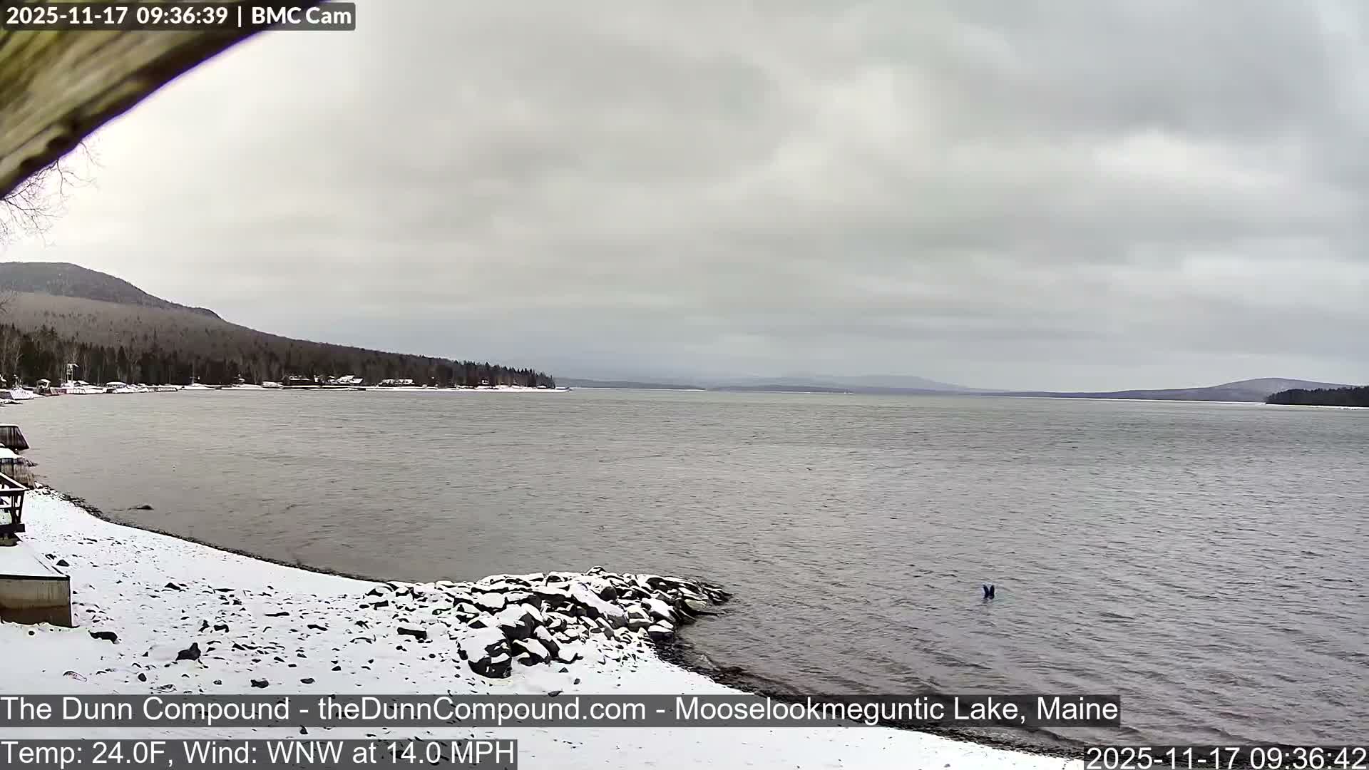 Rangeley, Mooselookmeguntic Lake Live Cam - Mooselookmeguntic, Rangeley, Franklin, Maine, USA