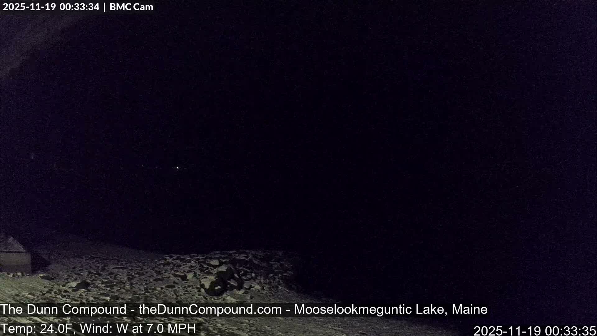 Rangeley, Mooselookmeguntic Lake Live Cam - Mooselookmeguntic, Rangeley, Franklin, Maine, USA