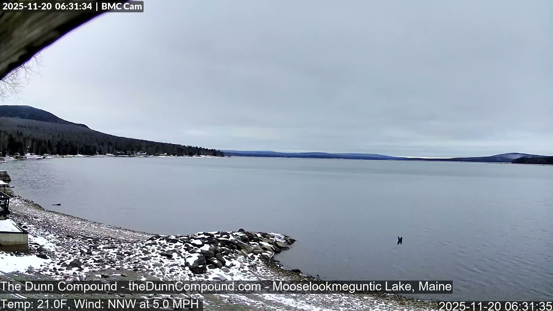 Rangeley, Mooselookmeguntic Lake Live Cam - Mooselookmeguntic, Rangeley, Franklin, Maine, USA