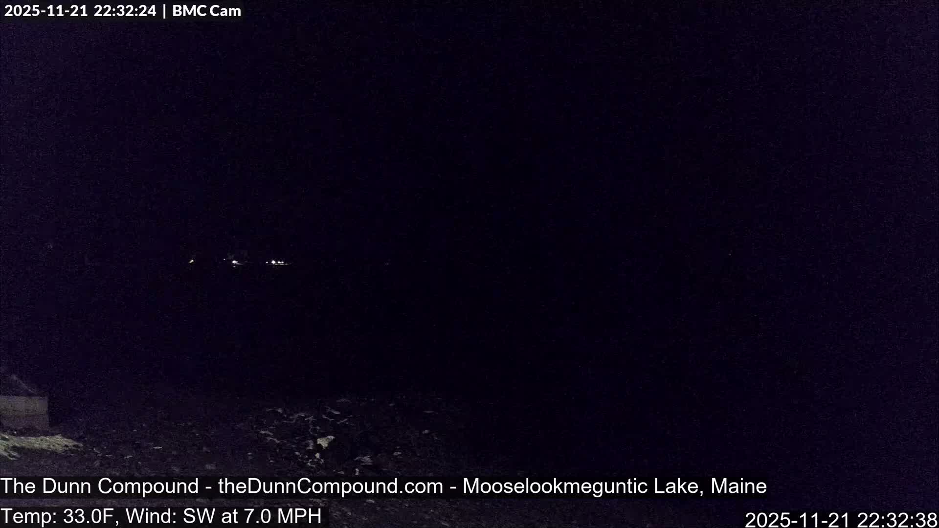 Rangeley, Mooselookmeguntic Lake Live Cam - Mooselookmeguntic, Rangeley, Franklin, Maine, USA