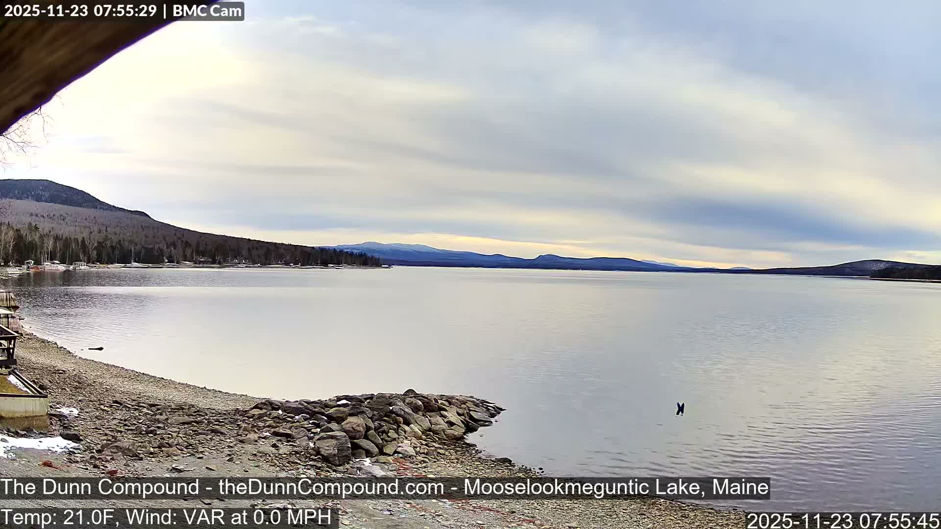 Rangeley, Mooselookmeguntic Lake Live Cam - Mooselookmeguntic, Rangeley, Franklin, Maine, USA