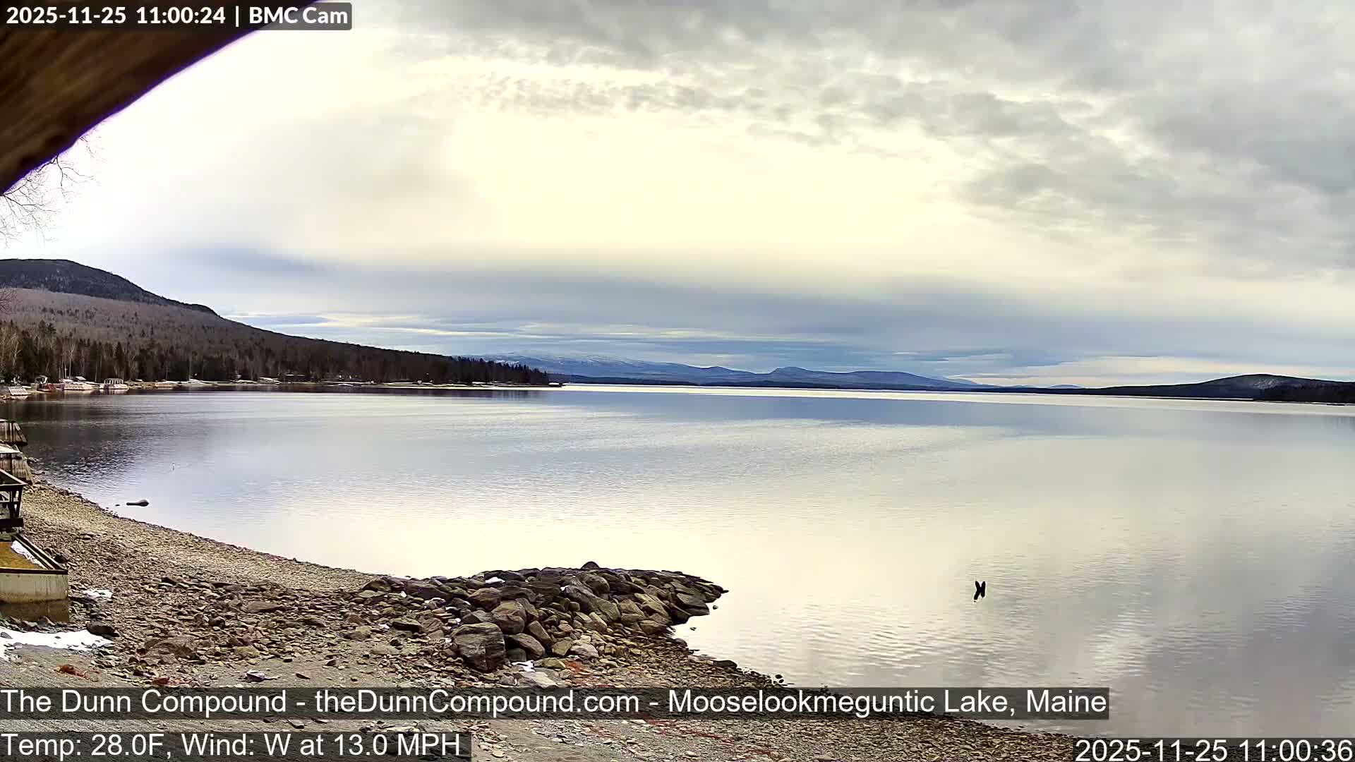 Rangeley, Mooselookmeguntic Lake Live Cam - Mooselookmeguntic, Rangeley, Franklin, Maine, USA