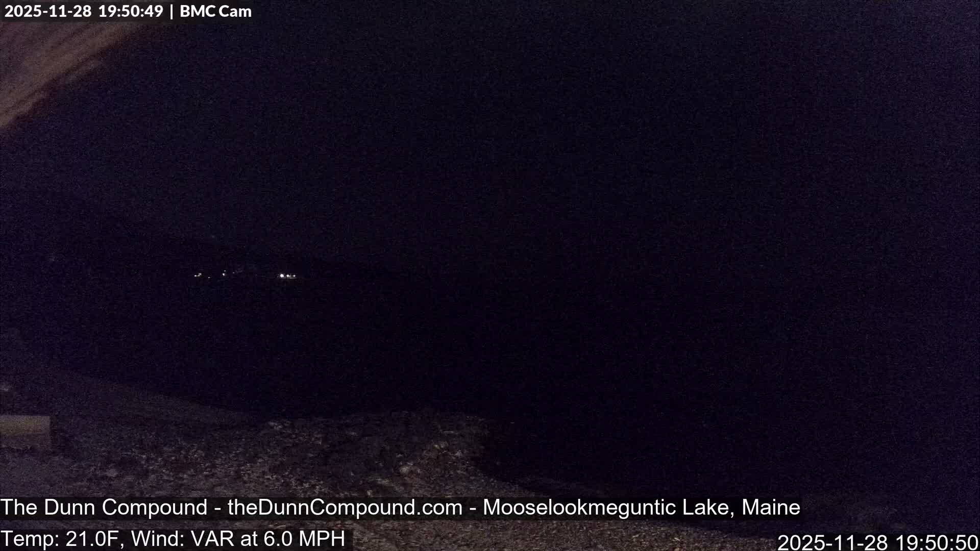 Rangeley, Mooselookmeguntic Lake Live Cam - Mooselookmeguntic, Rangeley, Franklin, Maine, USA