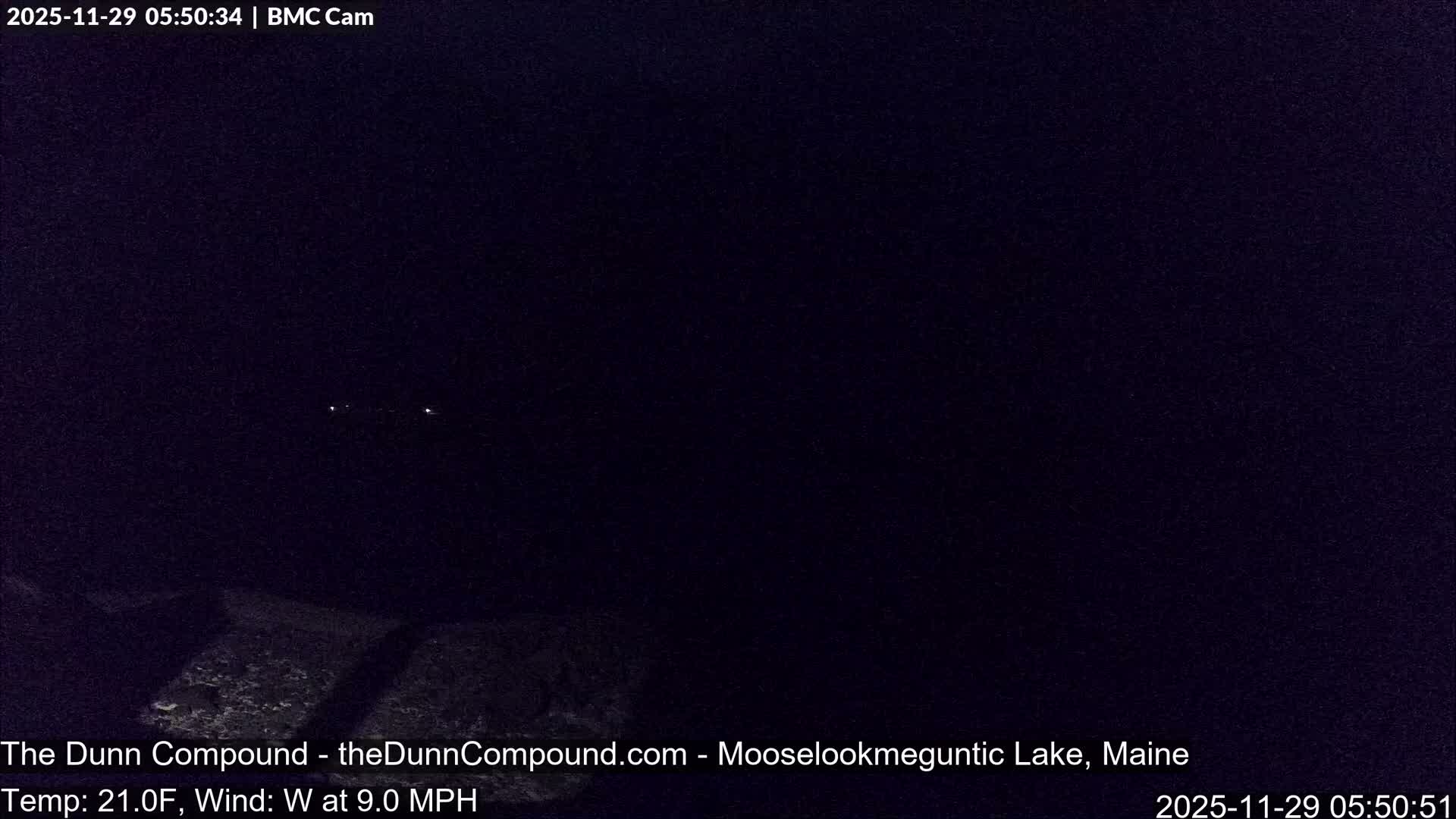 Rangeley, Mooselookmeguntic Lake Live Cam - Mooselookmeguntic, Rangeley, Franklin, Maine, USA