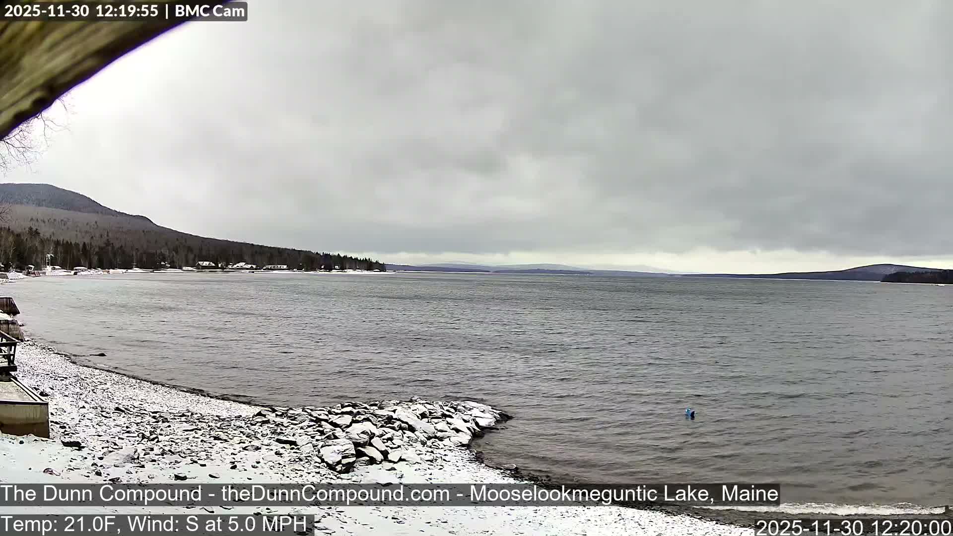 Rangeley, Mooselookmeguntic Lake Live Cam - Mooselookmeguntic, Rangeley, Franklin, Maine, USA