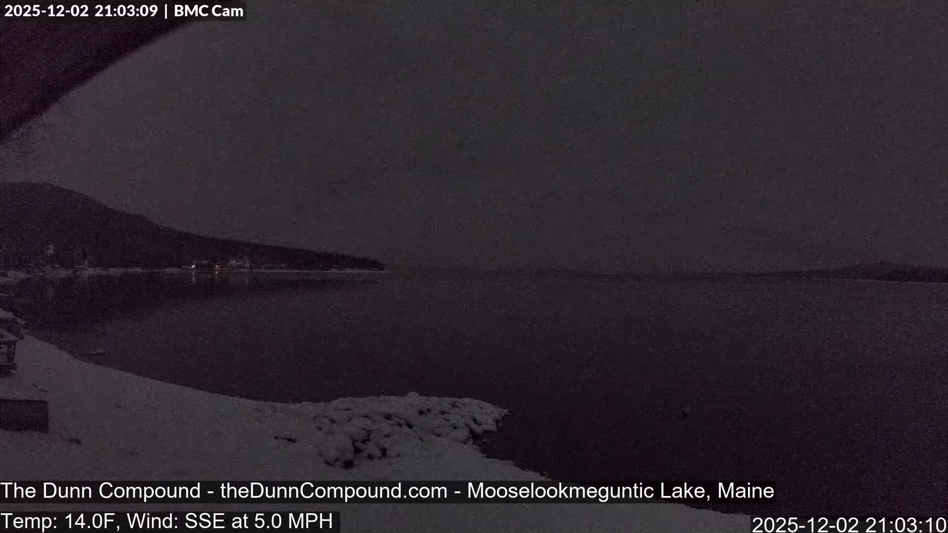 Rangeley, Mooselookmeguntic Lake Live Cam - Mooselookmeguntic, Rangeley, Franklin, Maine, USA