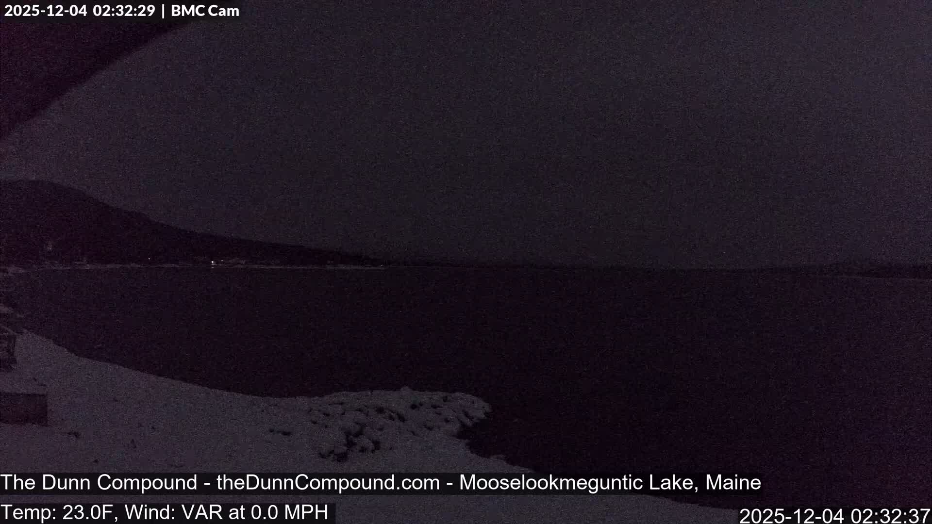 Rangeley, Mooselookmeguntic Lake Live Cam - Mooselookmeguntic, Rangeley, Franklin, Maine, USA