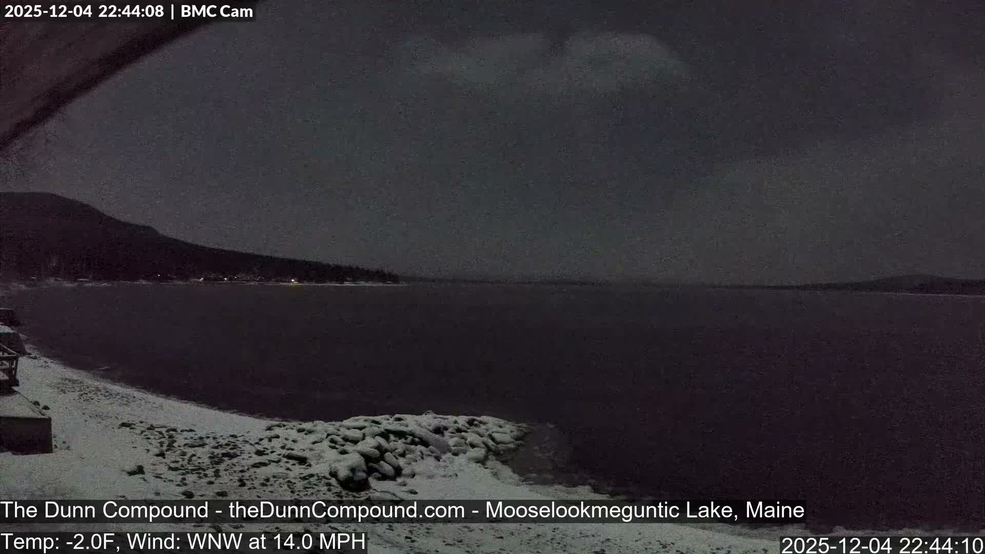 Rangeley, Mooselookmeguntic Lake Live Cam - Mooselookmeguntic, Rangeley, Franklin, Maine, USA