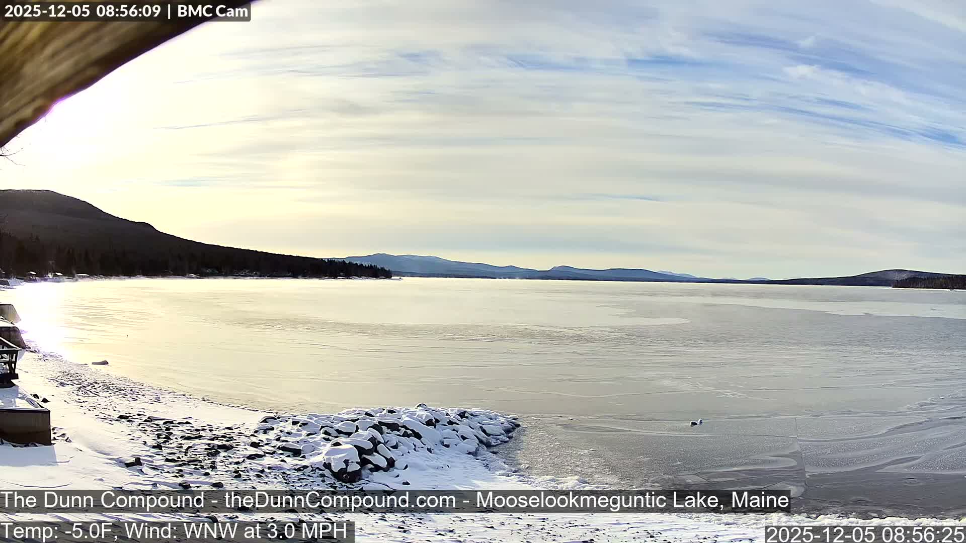 Rangeley, Mooselookmeguntic Lake Live Cam - Mooselookmeguntic, Rangeley, Franklin, Maine, USA