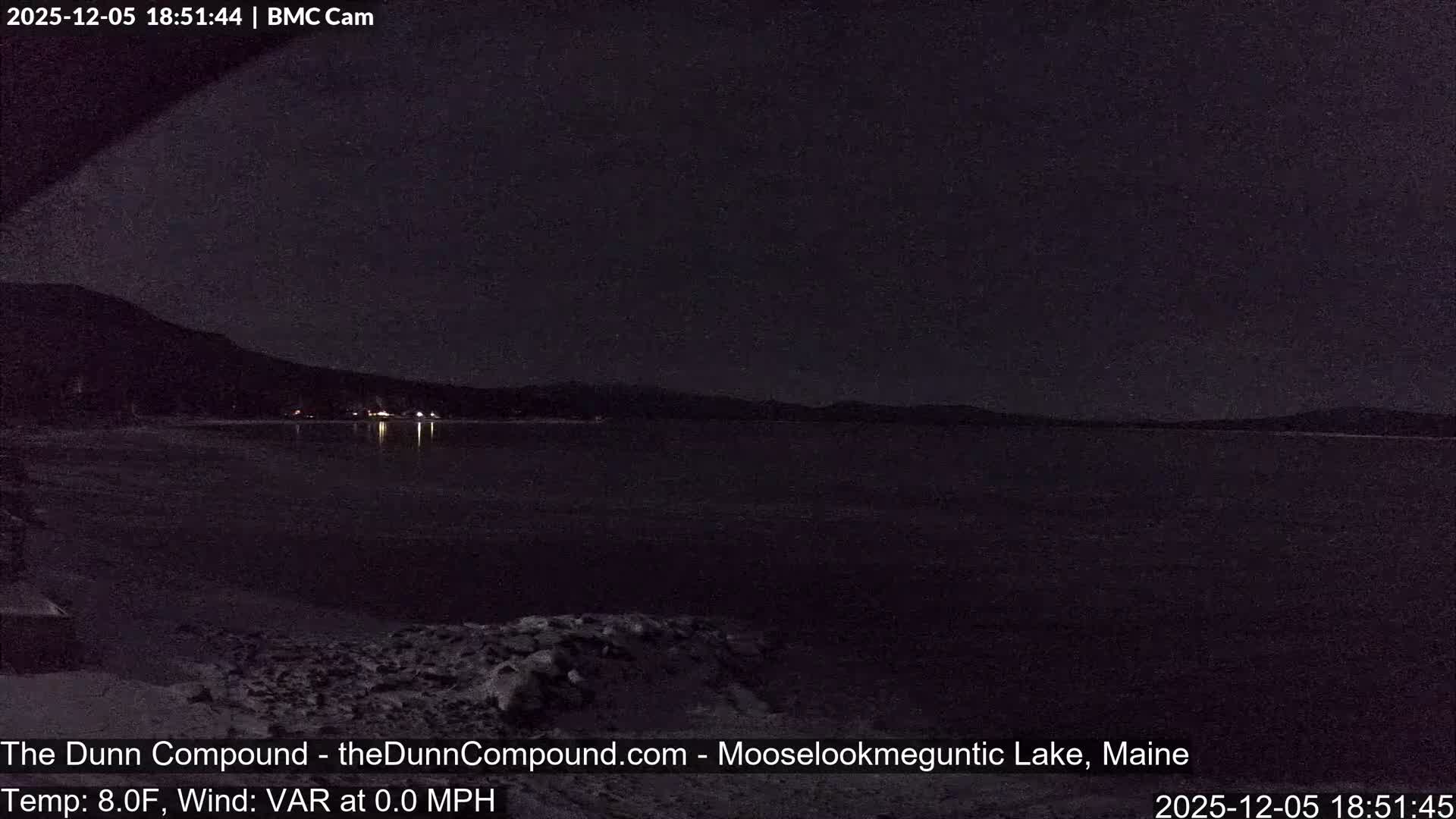 Rangeley, Mooselookmeguntic Lake Live Cam - Mooselookmeguntic, Rangeley, Franklin, Maine, USA
