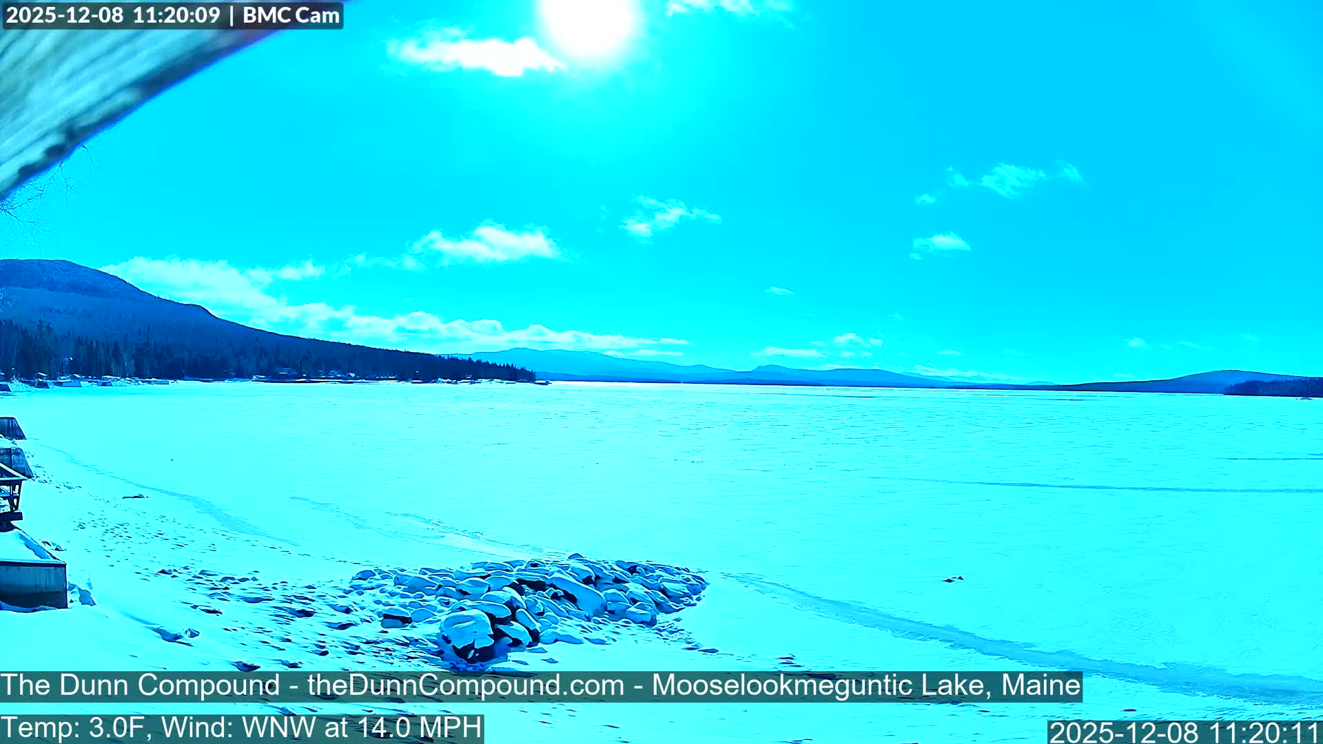 Rangeley, Mooselookmeguntic Lake Live Cam - Mooselookmeguntic, Rangeley, Franklin, Maine, USA