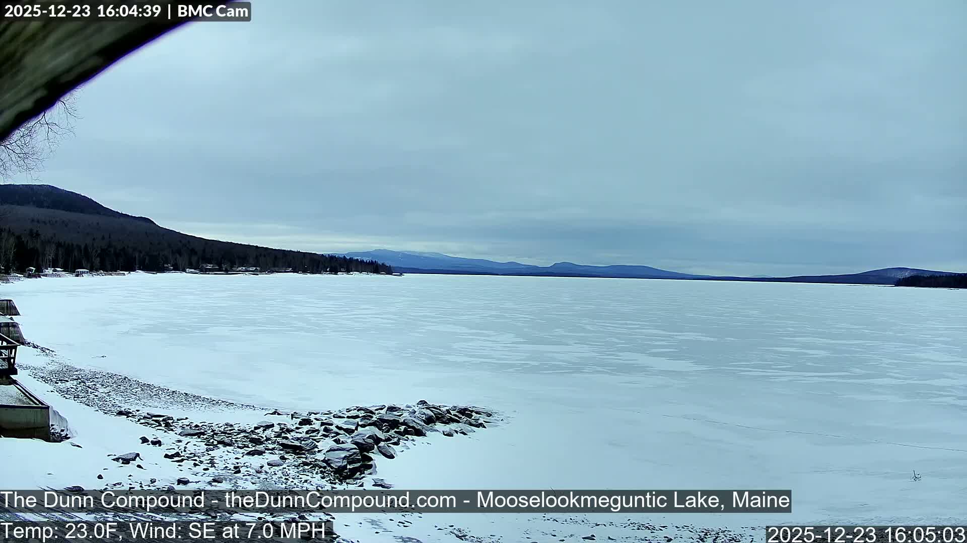 Rangeley, Mooselookmeguntic Lake Live Cam - Mooselookmeguntic, Rangeley, Franklin, Maine, USA