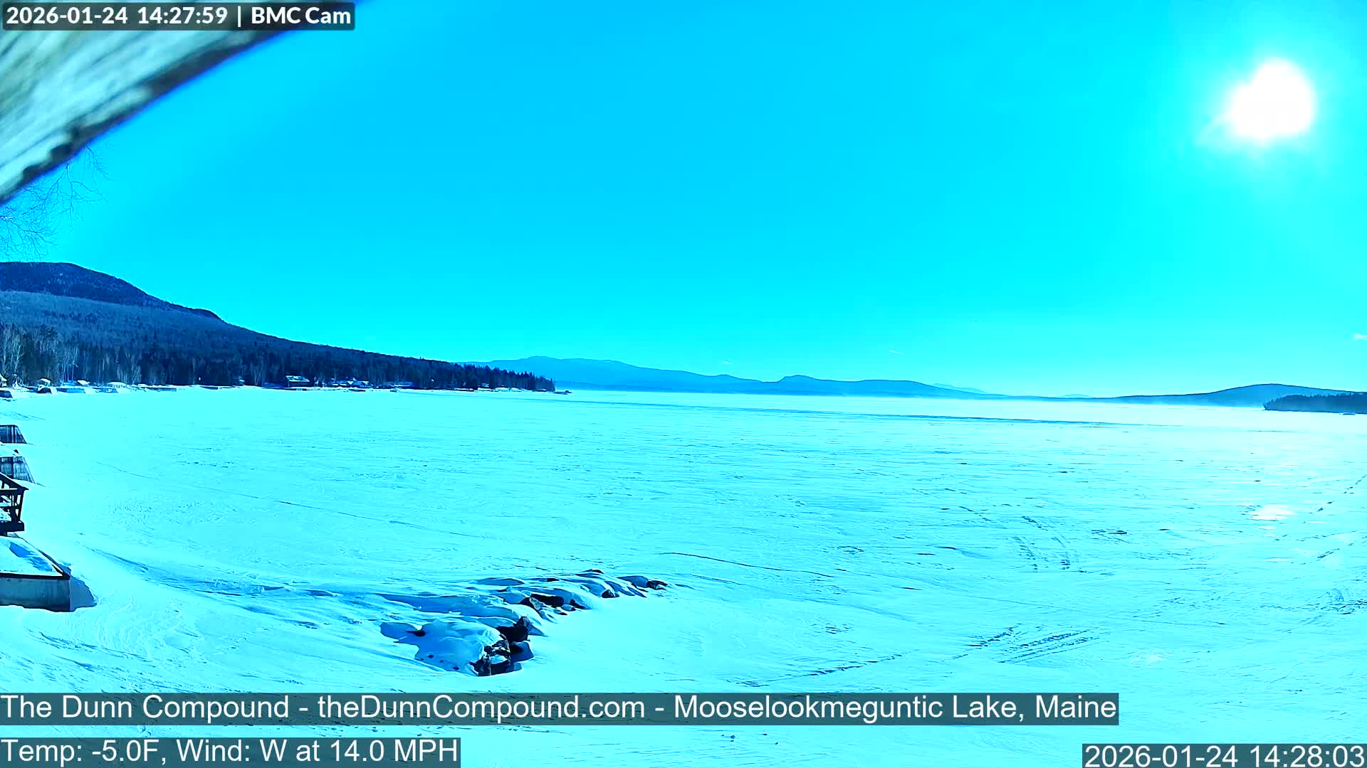 Rangeley, Mooselookmeguntic Lake Live Cam - Mooselookmeguntic, Rangeley, Franklin, Maine, USA