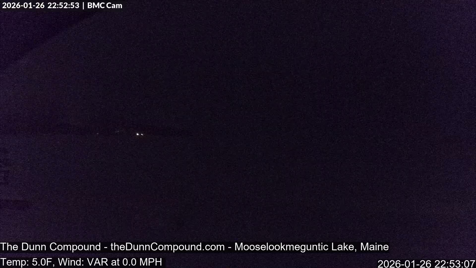 Rangeley, Mooselookmeguntic Lake Live Cam - Mooselookmeguntic, Rangeley, Franklin, Maine, USA