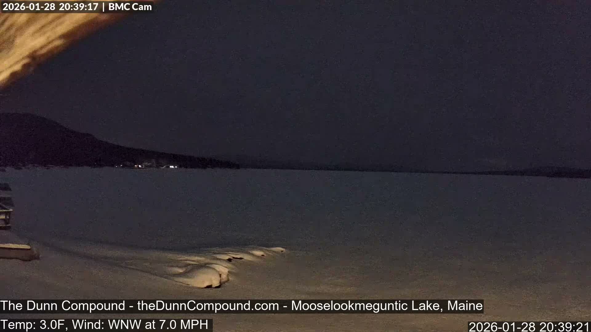 Rangeley, Mooselookmeguntic Lake Live Cam - Mooselookmeguntic, Rangeley, Franklin, Maine, USA