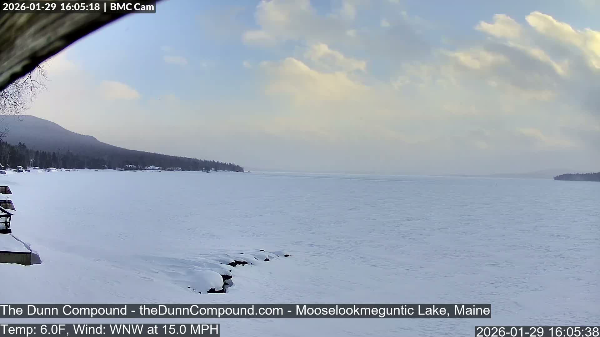 Rangeley, Mooselookmeguntic Lake Live Cam - Mooselookmeguntic, Rangeley, Franklin, Maine, USA