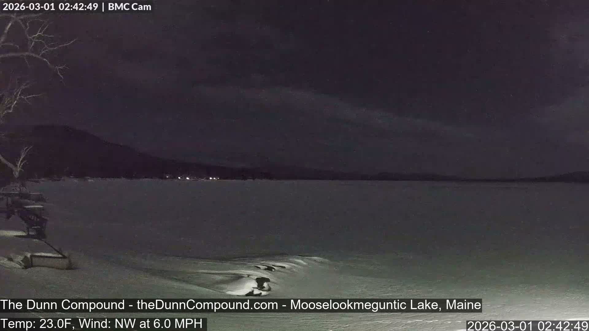 Rangeley, Mooselookmeguntic Lake Live Cam - Mooselookmeguntic, Rangeley, Franklin, Maine, USA