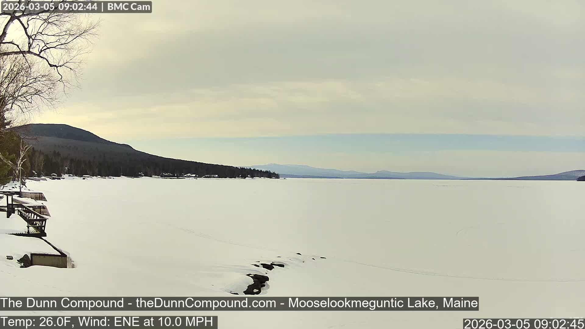 Rangeley, Mooselookmeguntic Lake Live Cam - Mooselookmeguntic, Rangeley, Franklin, Maine, USA
