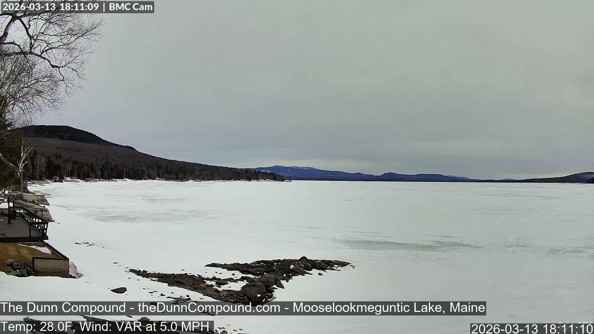 Rangeley, Mooselookmeguntic Lake Live Cam - Mooselookmeguntic, Rangeley, Franklin, Maine, USA