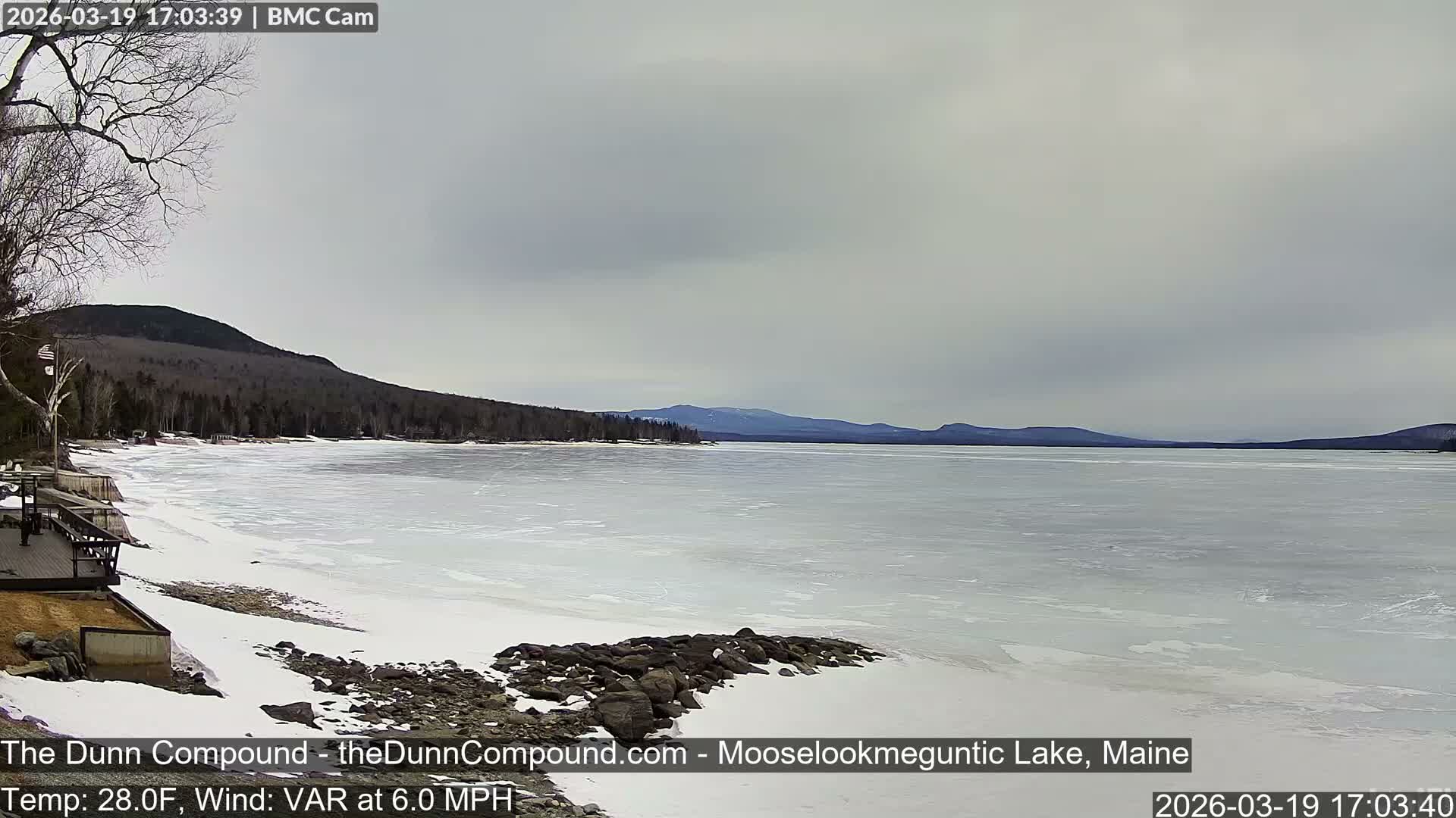 Rangeley, Mooselookmeguntic Lake Live Cam - Mooselookmeguntic, Rangeley, Franklin, Maine, USA
