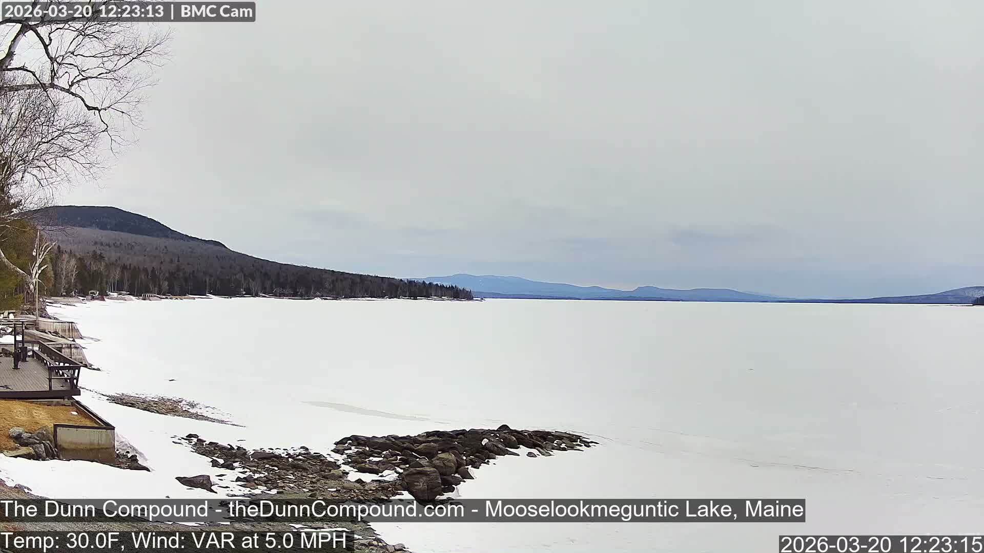 Rangeley, Mooselookmeguntic Lake Live Cam - Mooselookmeguntic, Rangeley, Franklin, Maine, USA