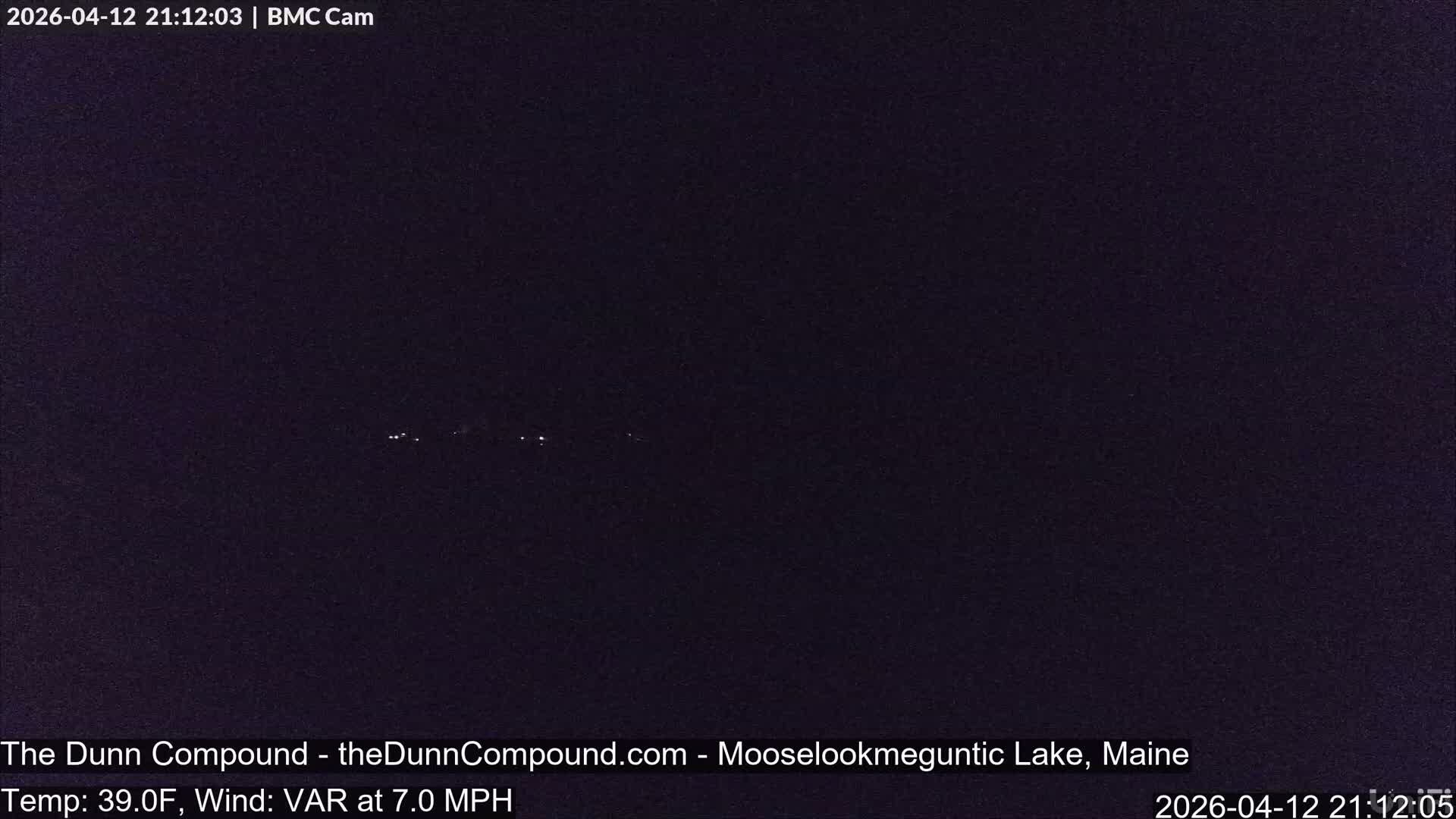 Rangeley, Mooselookmeguntic Lake Live Cam - Mooselookmeguntic, Rangeley, Franklin, Maine, USA