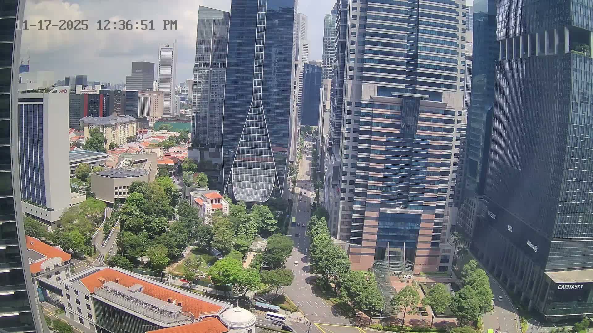 Singapore Downtown Live Cam - Tanjong Pagar, Downtown Core, Central Area, Central Singapore, Singapore