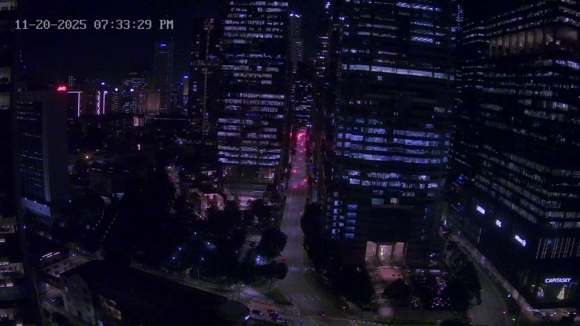 Singapore Downtown Live Cam - Tanjong Pagar, Downtown Core, Central Area, Central Singapore, Singapore