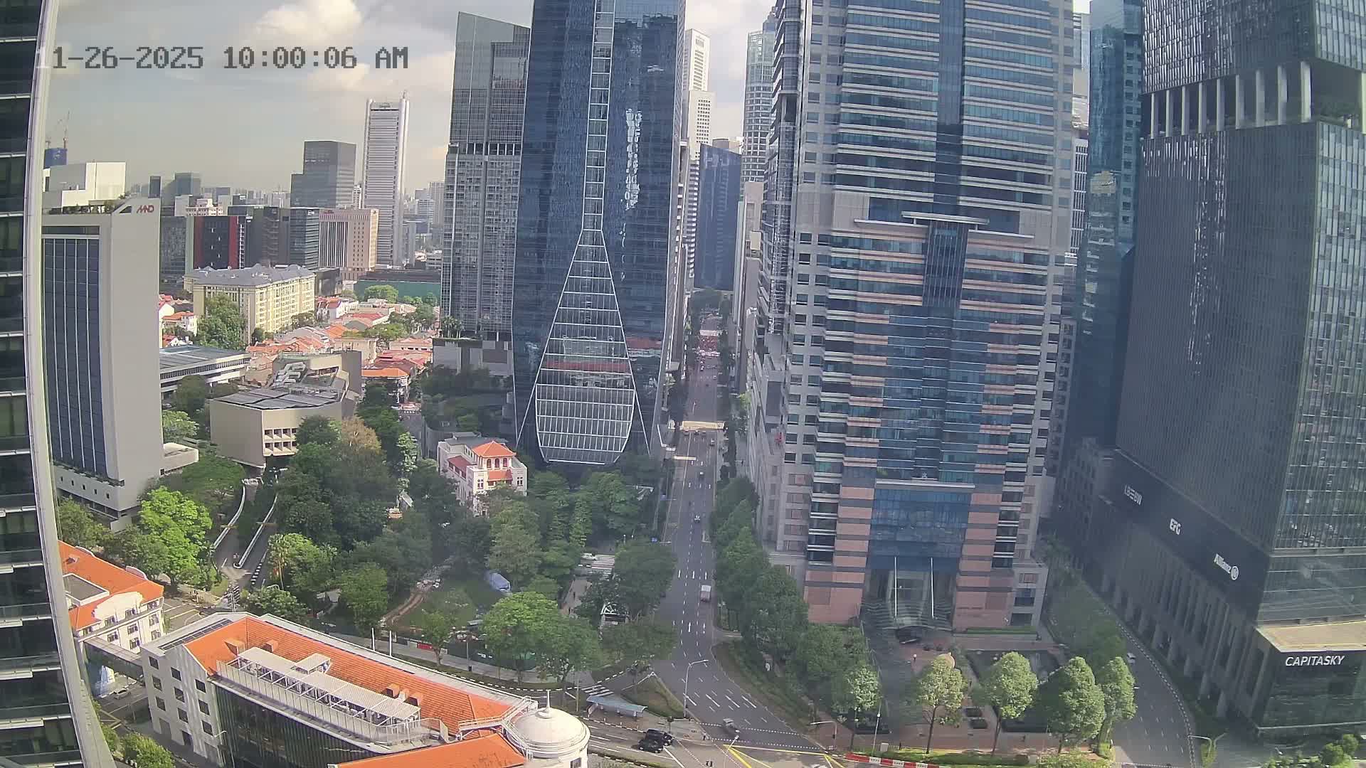 Singapore Downtown Live Cam - Tanjong Pagar, Downtown Core, Central Area, Central Singapore, Singapore