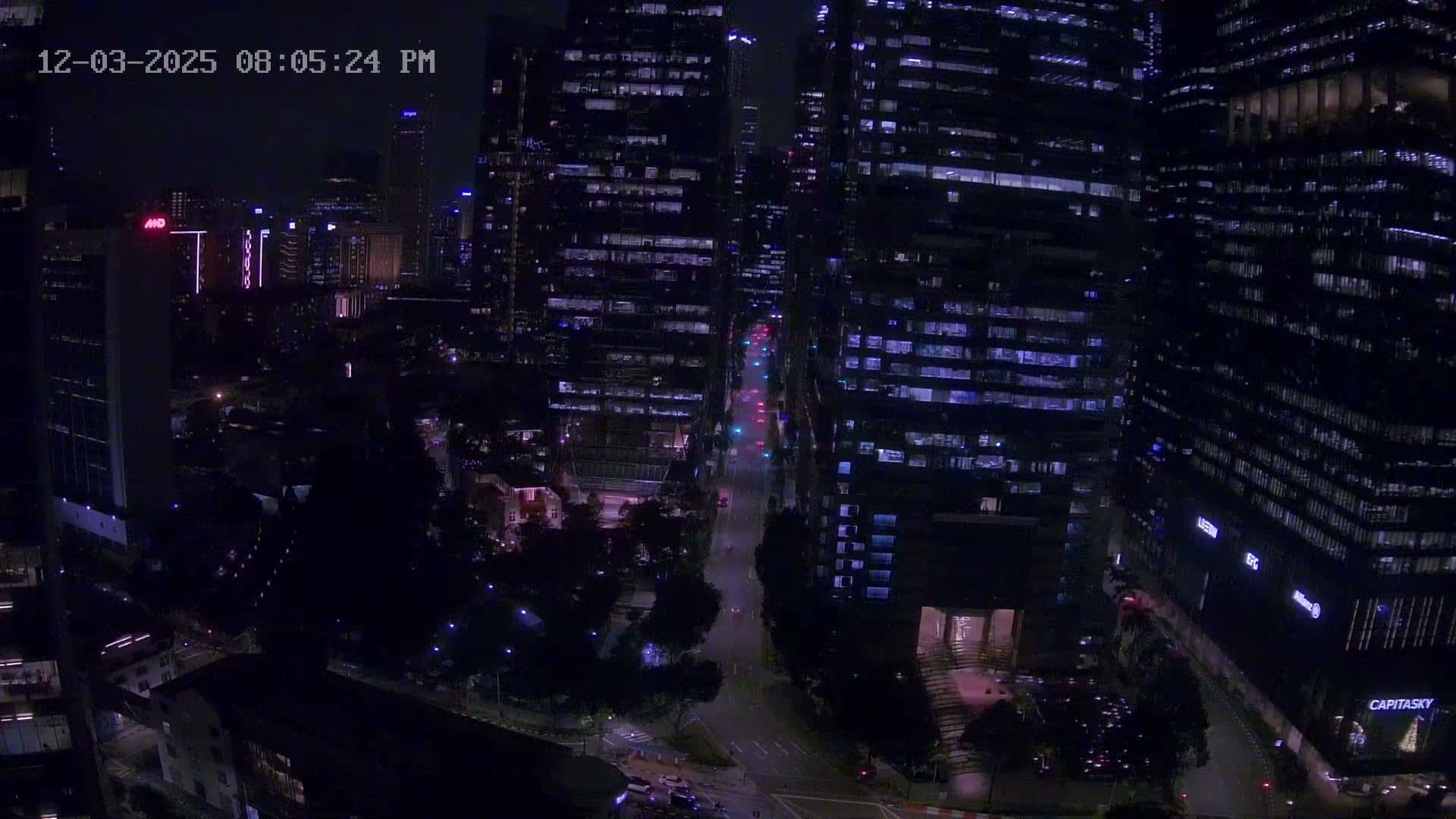 Singapore Downtown Live Cam - Tanjong Pagar, Downtown Core, Central Area, Central Singapore, Singapore