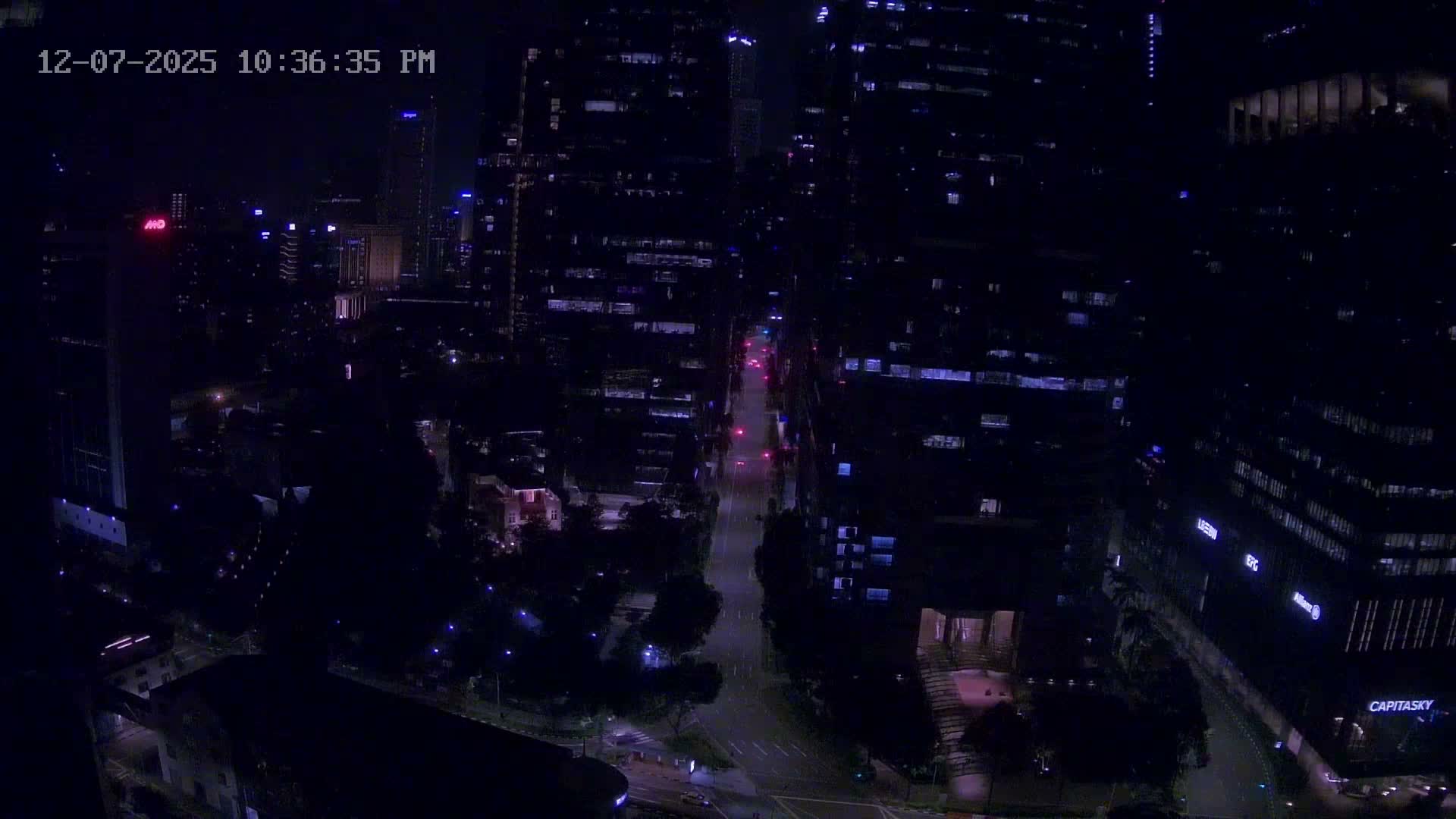 Singapore Downtown Live Cam - Tanjong Pagar, Downtown Core, Central Area, Central Singapore, Singapore