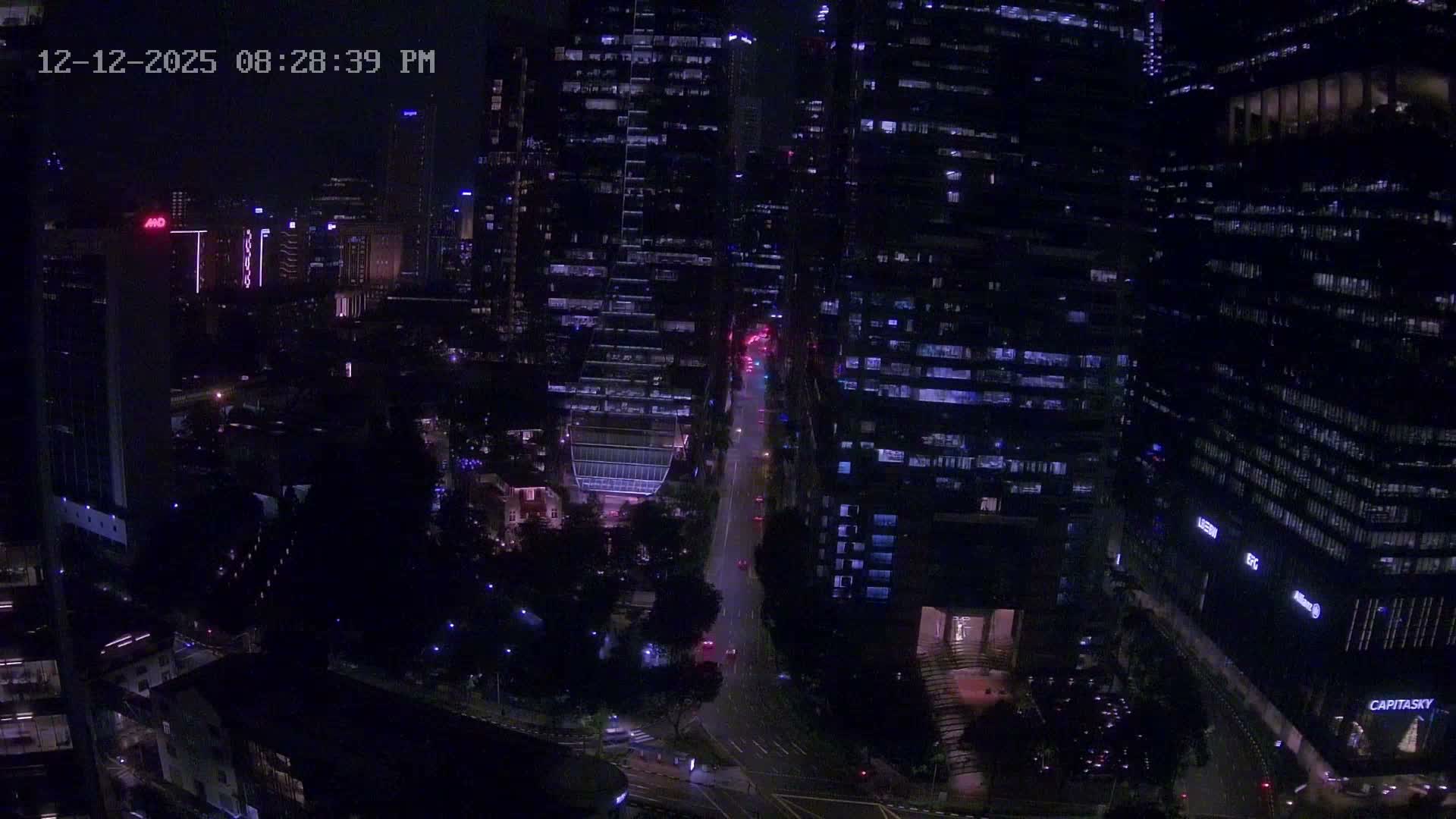 Singapore Downtown Live Cam - Tanjong Pagar, Downtown Core, Central Area, Central Singapore, Singapore