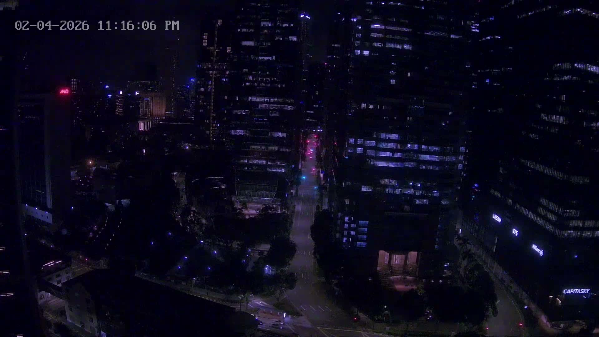 Singapore Downtown Live Cam - Tanjong Pagar, Downtown Core, Central Area, Central Singapore, Singapore