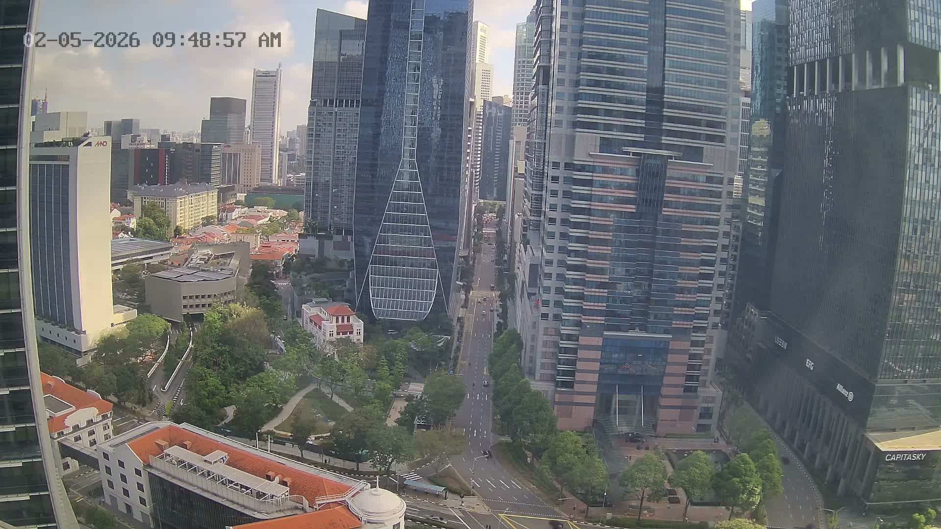 Singapore Downtown Live Cam - Tanjong Pagar, Downtown Core, Central Area, Central Singapore, Singapore