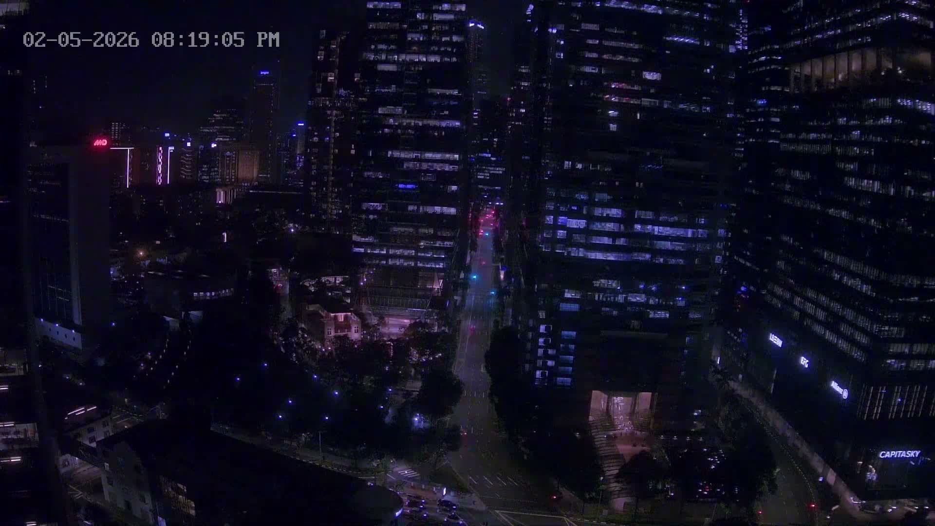 Singapore Downtown Live Cam - Tanjong Pagar, Downtown Core, Central Area, Central Singapore, Singapore