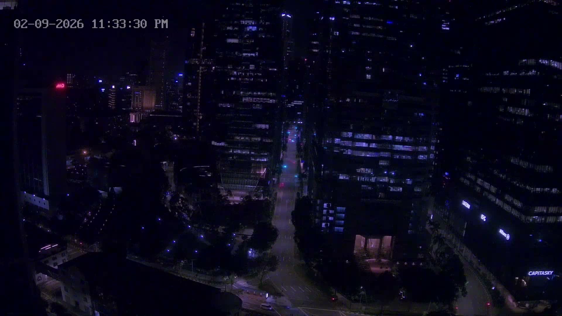 Singapore Downtown Live Cam - Tanjong Pagar, Downtown Core, Central Area, Central Singapore, Singapore