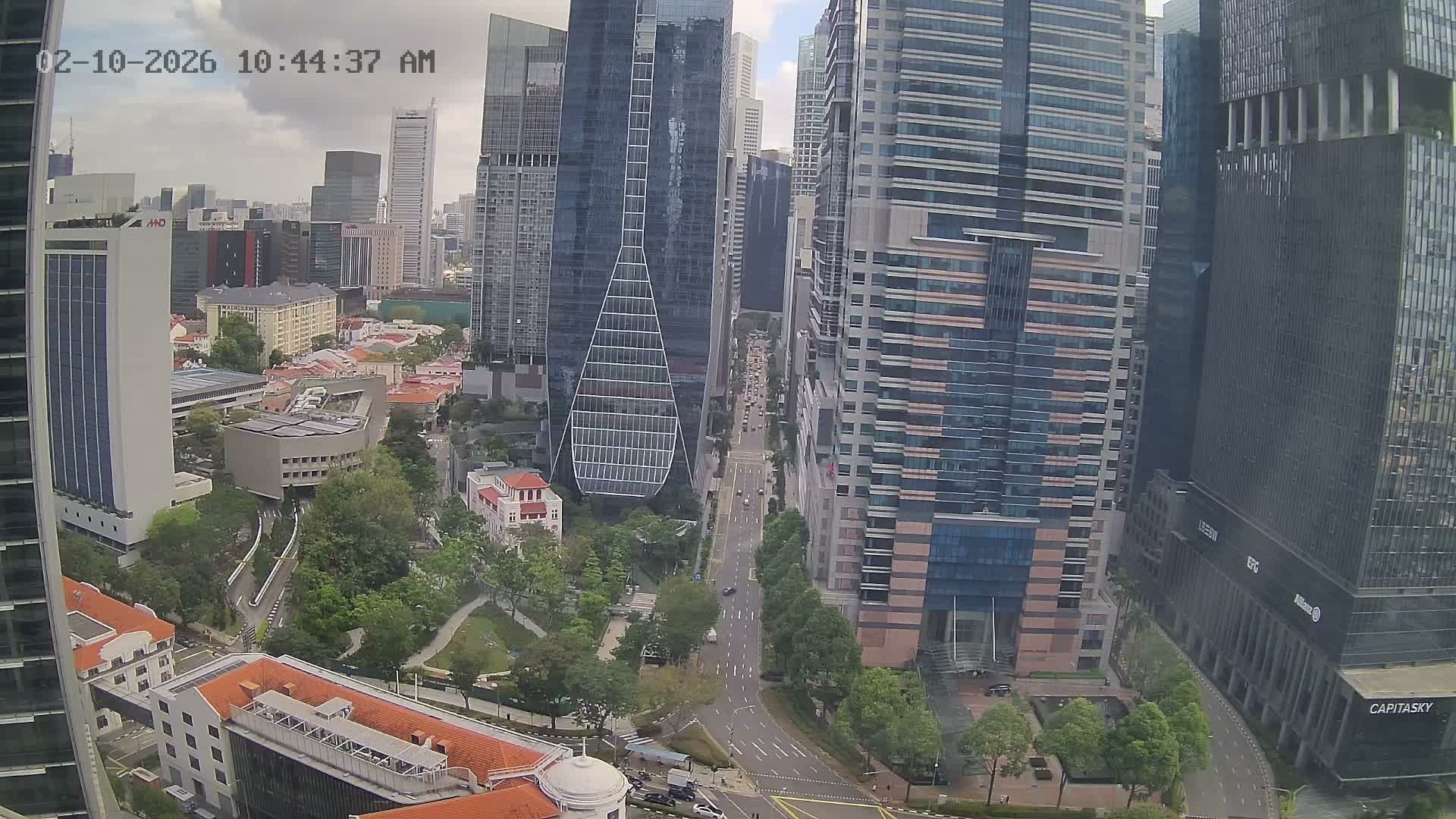 Singapore Downtown Live Cam - Tanjong Pagar, Downtown Core, Central Area, Central Singapore, Singapore