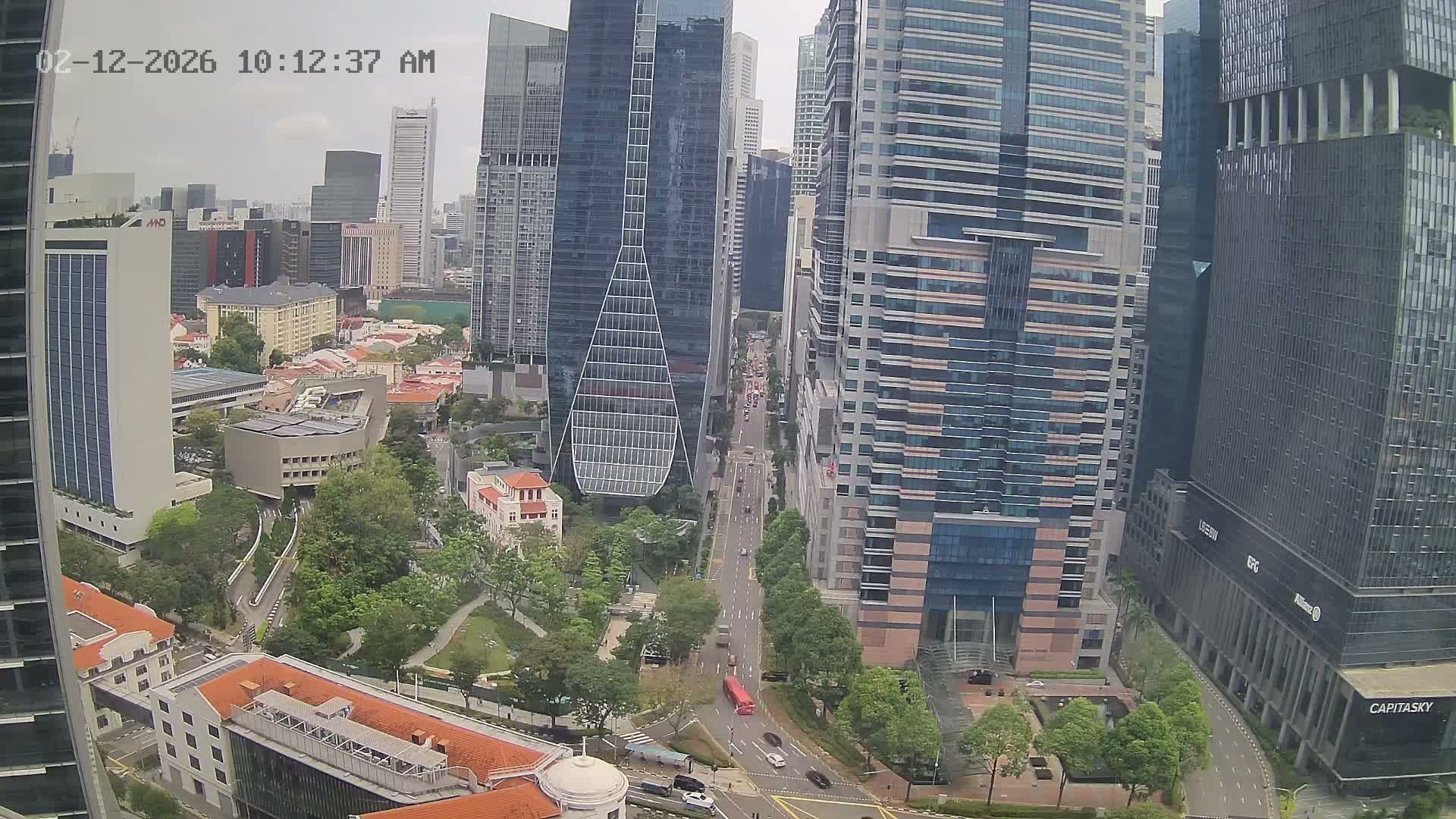 Singapore Downtown Live Cam - Tanjong Pagar, Downtown Core, Central Area, Central Singapore, Singapore